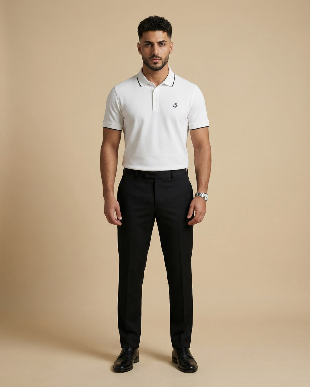 Premium Polo T-shirt Black