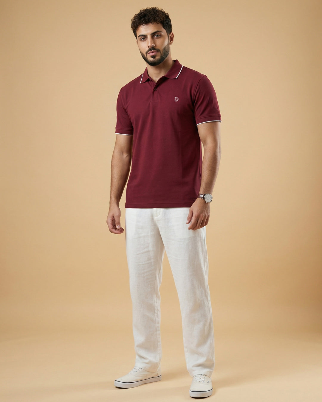 Premium Polo T-shirt Black