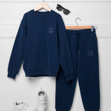Elevated Logo Kids Sweatshirt - Midnight