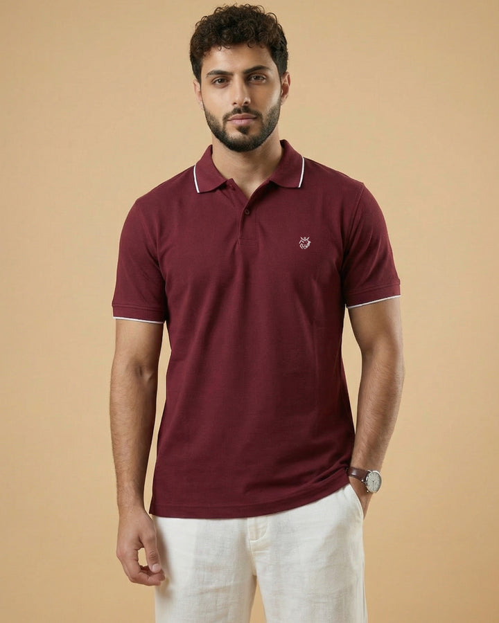 Premium Polo T-shirt Black