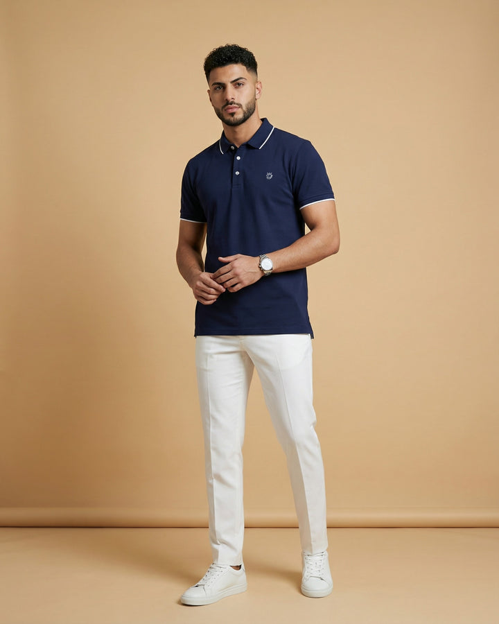 Premium Polo T-shirt Black