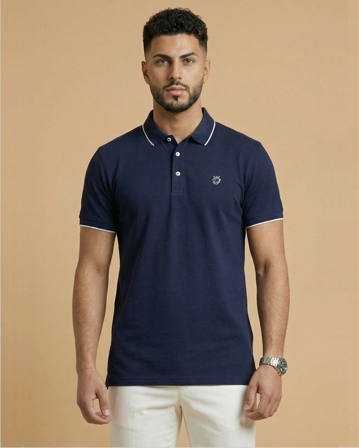 Premium Polo T-shirt Black