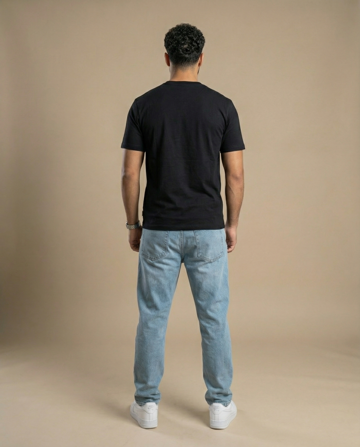 Crew Neck T-Shirt - Supima Cotton Pack of 3