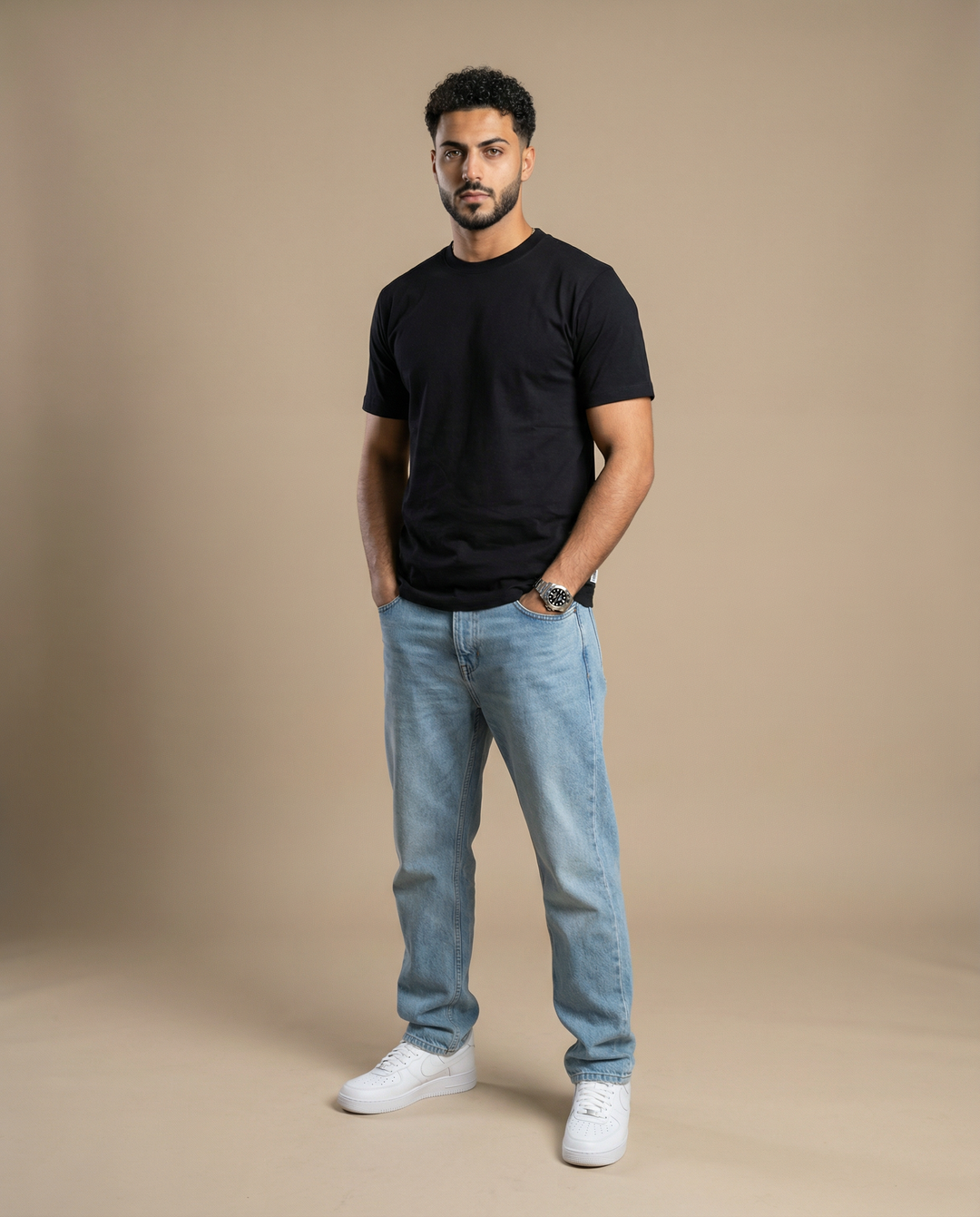 Crew Neck T-Shirt - Supima Cotton Pack of 3