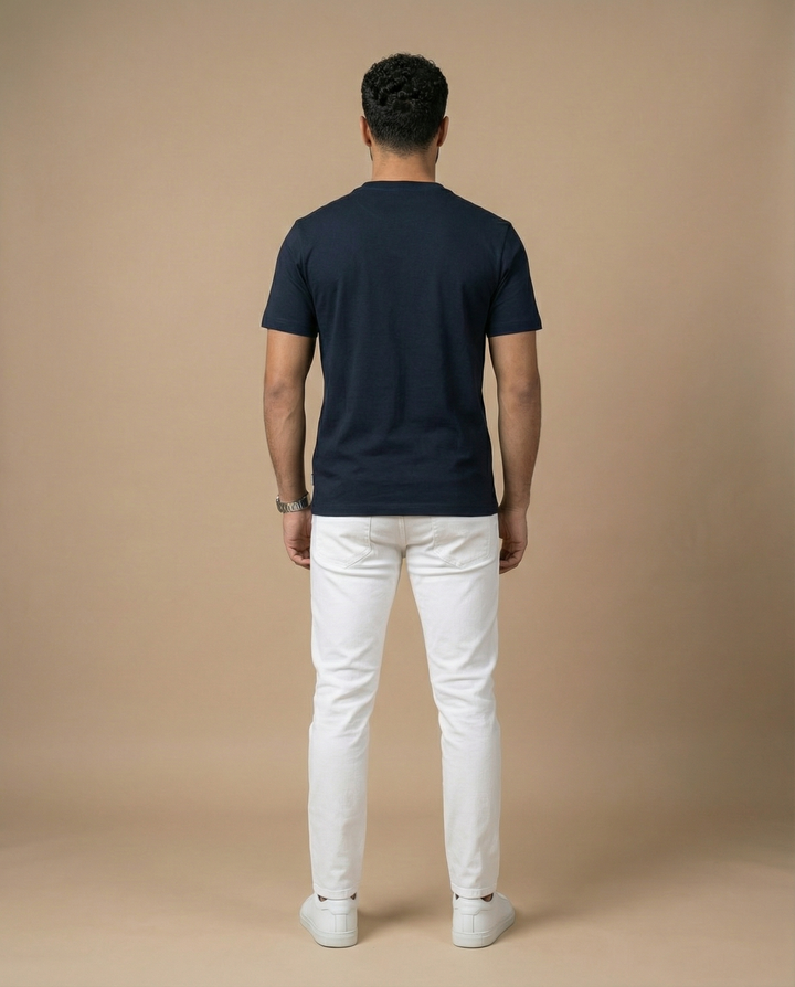 Crew Neck T-Shirt - Supima Cotton Pack of 3