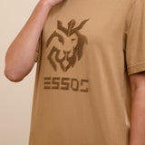 Bristle Logo Tee - Sand