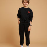 Elevated Logo Kids Sweatshirt - Nerosso