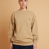 Elevated Logo Sweatshirt - Sand