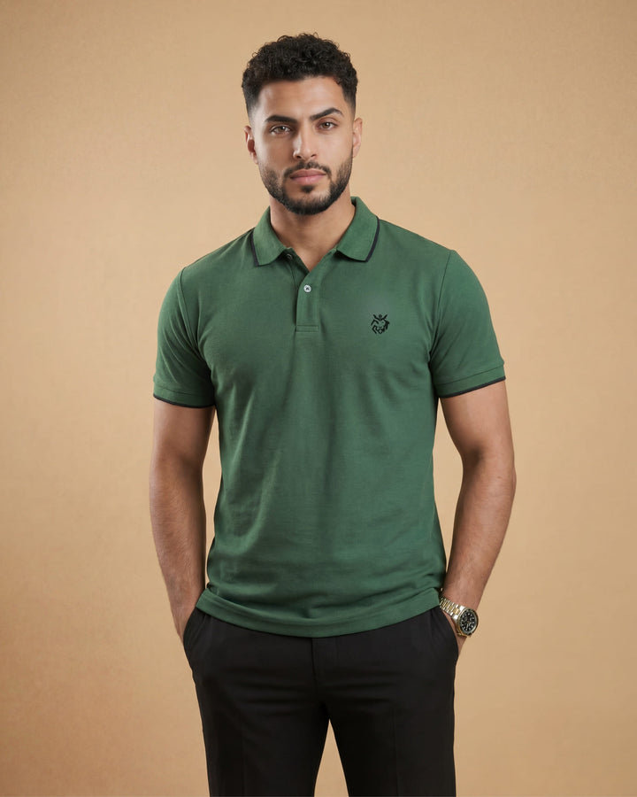 Premium Polo T-shirt Black