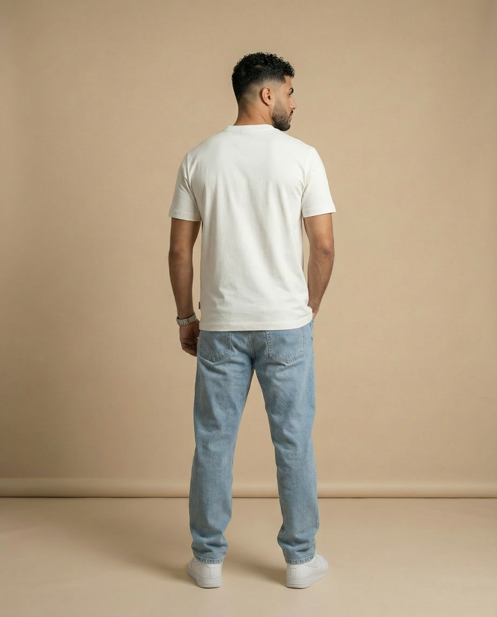Crew Neck T-Shirt - Supima Cotton Pack of 3